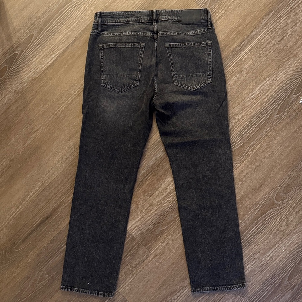 Aeropostale Dark Grey Wash Straight Jeans - Picture 5 of 5